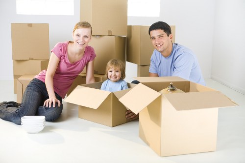 Removal van service for homes in Ickenham on a residential street