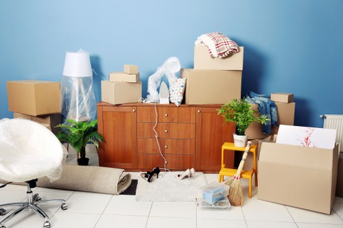 Moving day logistics for a home relocation in Ickenham