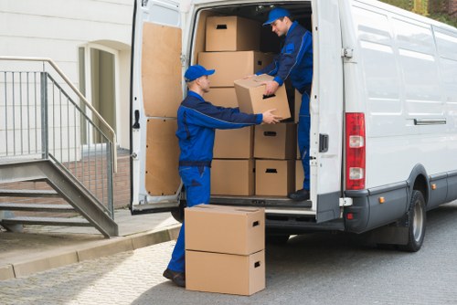 Furniture loading service for an Ickenham property