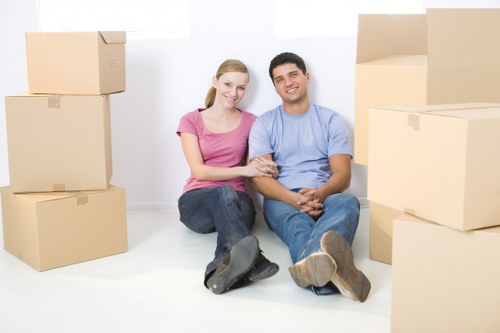 Ickenham moving team preparing for a residential relocation