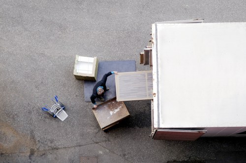 Team completing a pre-move risk assessment at a property