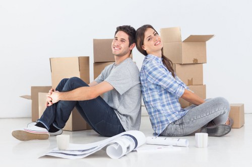 Boxes, furniture protection, and moving preparation for an Ickenham move
