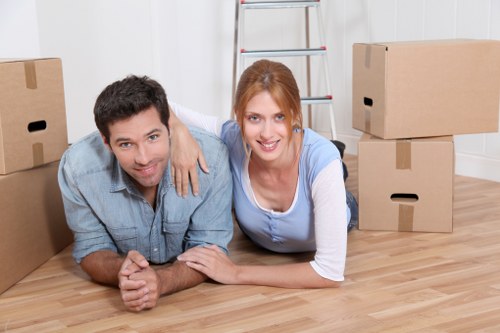 Local moving team handling access and parking considerations in Ickenham