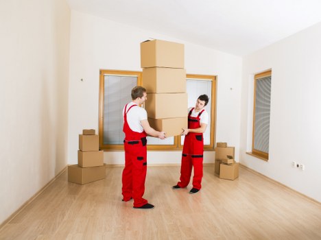 Packing and transporting office furniture and IT equipment